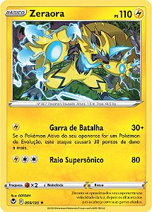 Zeraora (056/195) - Carta Avulsa Pokemon