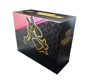 Deck Box Protetor Lucario - Treinador Avançado Realeza Absoluta EE13 (Vazio)