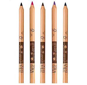 Coleção 5 Lápis Delineadores para os olhos - Avon Color Trend