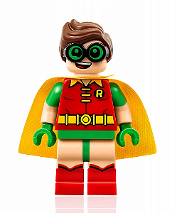 Robin / Dick Grayson (Batman Lego Movie) - Minifigura De Montar DC