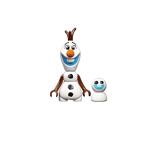 Olaf e Gelinho (Frozen 2) - Minifigura de Montar Disney