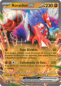 Koraidon ex (124/197) - Carta Avulsa Pokemon