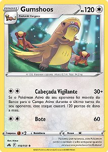 Gumshoos (118/159) - Carta Avulsa Pokemon