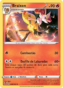 Braixen (026/195) - Carta Avulsa Pokemon