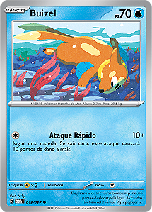 Buizel (048/197) REV FOIL - Carta Avulsa Pokemon