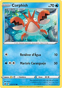 Corphish (033/159) - Carta Avulsa Pokemon