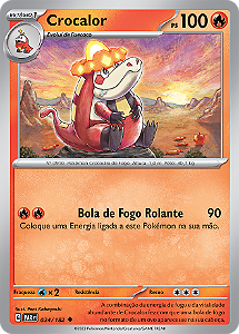 Crocalor (024/182) REV FOIL - Carta Avulsa Pokemon