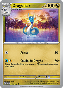Dragonair (158/197) - Carta Avulsa Pokemon