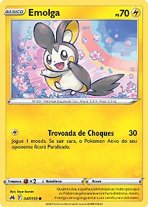 Emolga (047/159) - Carta Avulsa Pokemon