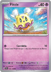Flittle (102/198) REV FOIL  - Carta Avulsa Pokemon