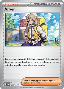 Arven (166/198) - Carta Avulsa Pokemon