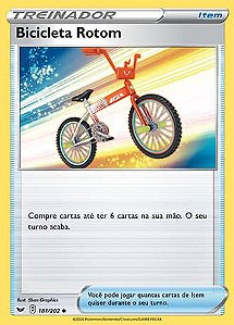 Bicicleta Rotom / Rotom Bike (181/202) REV FOIL - Carta Avulsa Pokemon