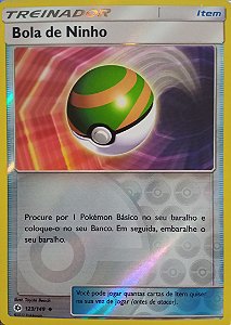Bola de Ninho / Nest Ball (123/149) REV FOIL - Carta Avulsa Pokemon