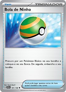 Bola de Ninho / Nest Ball (181/198) - Carta Avulsa Pokemon
