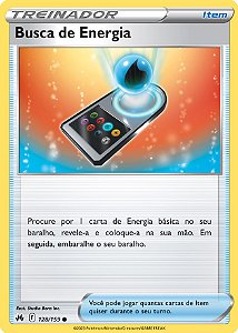 Busca de Energia Energy Search (128/159) - Carta Avulsa Pokemon