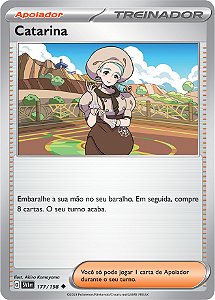 Catarina / Katy (177/198) - Carta Avulsa Pokemon