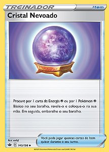 Cristal Nevoado / Fog Crystal (140/198) - Carta Avulsa Pokemon