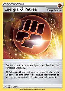 Energia Lutador / Pétrea Stone F Energy (164/185) - Carta Avulsa Pokemon