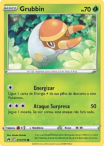 Grubbin (015/159) - Carta Avulsa Pokemon