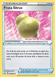 Fruta Sitrus / Sitrus Berry (182/202) REV FOIL - Carta Avulsa Pokemon