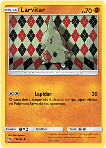 Larvitar (79/181) REV FOIL - Carta Avulsa Pokemon