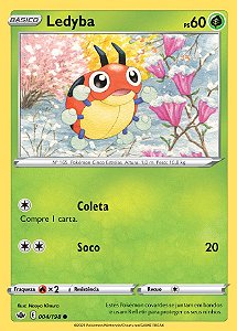 Ledyba (4/198) - Carta Avulsa Pokemon