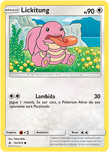 Lickitung (152/214) - Carta Avulsa Pokemon