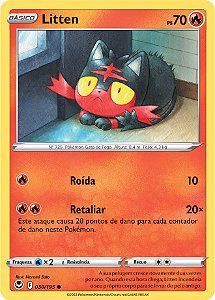 Litten (030/195) - Carta Avulsa Pokemon