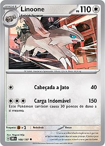 Linoone (168/197) - Carta Avulsa Pokemon