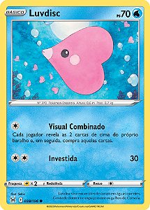 Luvdisc (038/196) - Carta Avulsa Pokemon