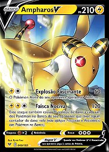 Ampharos-V (49/185) - Carta Avulsa Pokemon