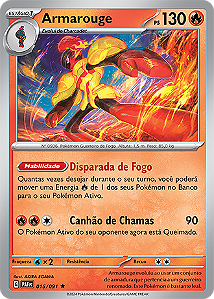 Armarouge (015/091) FOIL - Carta Avulsa Pokemon