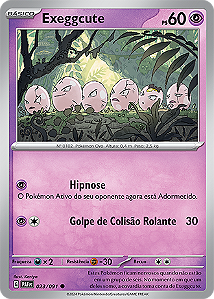 Exeggcute (023/091) - Carta Avulsa Pokemon