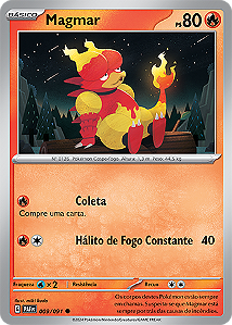 Magmar (009/091) - Carta Avulsa Pokemon