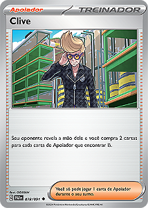 Clive (078/091) - Carta Avulsa Pokemon