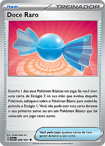 Doce Raro (089/091) - Carta Avulsa Pokemon