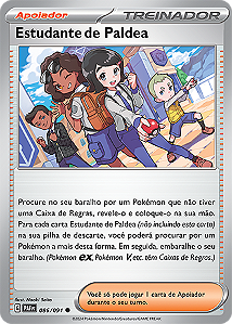 Estudante de Paldea / Paldean Student (086/091) - Carta Avulsa Pokemon