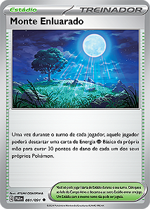 Monte Enluarado / Moonlit Hill (081/091)- Carta Avulsa Pokemon