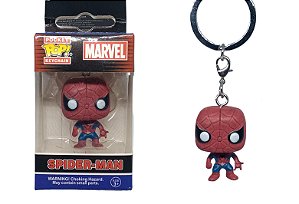 Chaveiro Pocket Pop Keychain - Homem Aranha / Spiderman - (Mini Pop Funko)