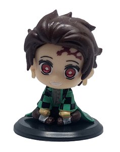 Tanjiro Kamado (Kimetsu no Yaiba) - Miniatura Colecionavel Demon Slayer - 4cm