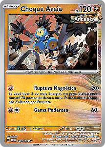 Choque Areia / Sandy Shocks (098/162) - Carta Avulsa Pokemon