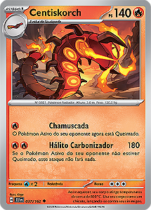 Centiskorch (037/162) - Carta Avulsa Pokemon