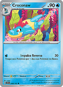 Croconaw (040/162) - Carta Avulsa Pokemon