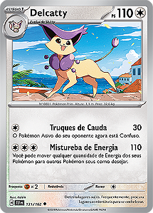 Delcatty (131/162) - Carta Avulsa Pokemon