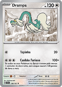 Drampa (138/162) FOIL - Carta Avulsa Pokemon