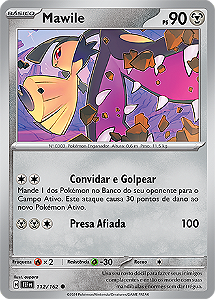 Mawile (112/162) - Carta Avulsa Pokemon