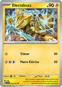 Electabuzz (053/162) - Carta Avulsa Pokemon