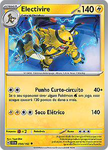 Electivire (054/162) - Carta Avulsa Pokemon