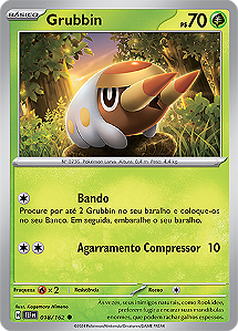 Grubbin (018/162) - Carta Avulsa Pokemon