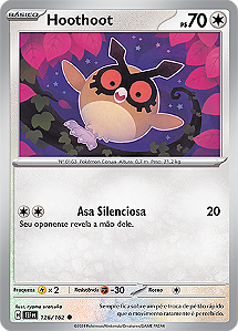 Hoothoot (126/162) - Carta Avulsa Pokemon